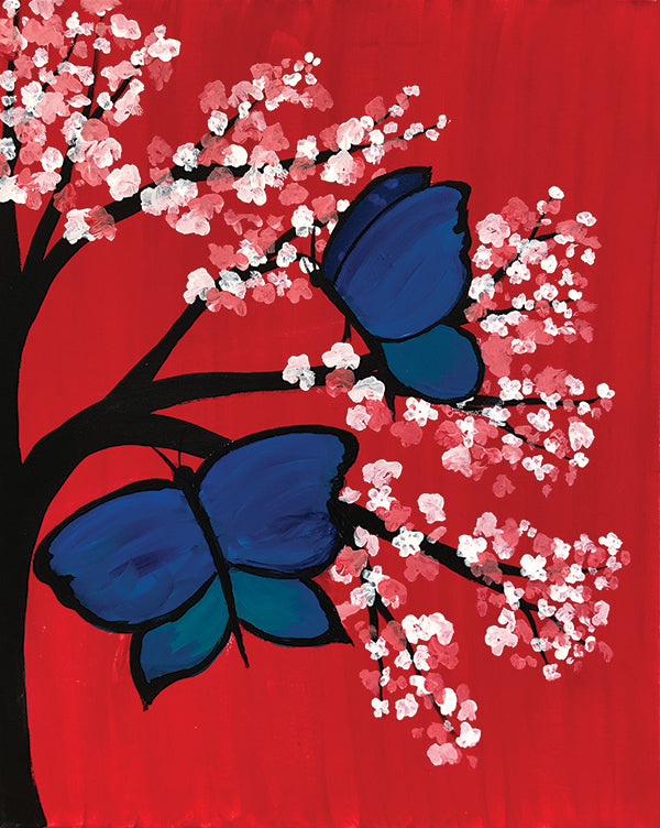 Blue Butterflies