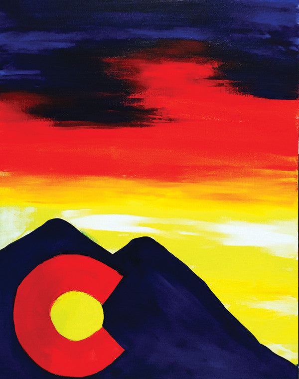 Painting and Pints: &quot;Colorado Night&quot; at Brix Taphouse &amp; Brewery (Greeley)