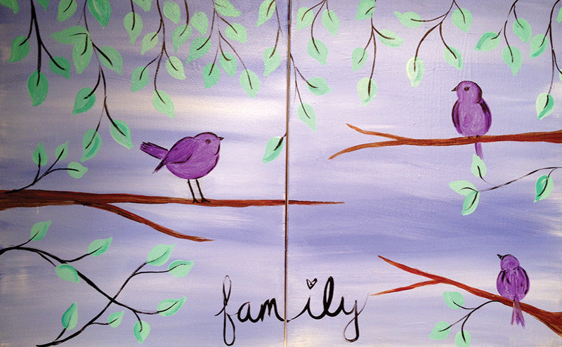 Paint Together: Happy Family