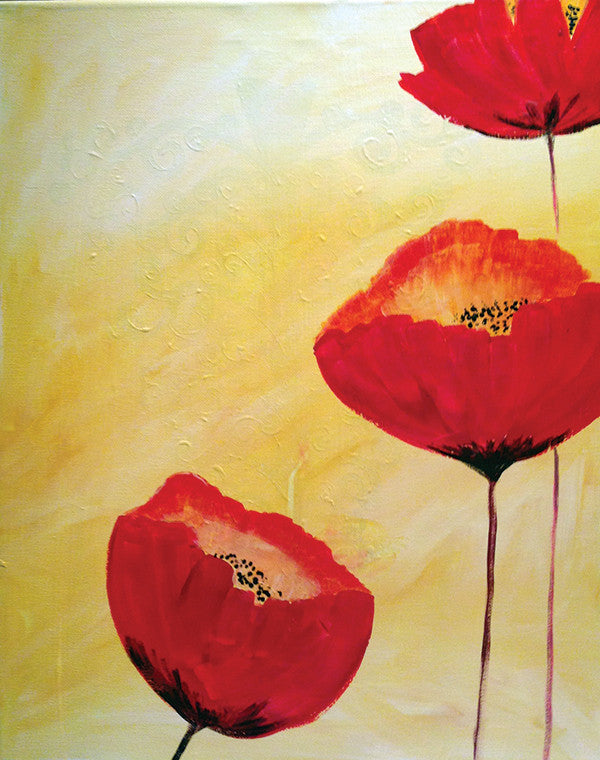 Painting and Pints: &quot;Poppy Love&quot; at City Star Brewing (Berthoud)