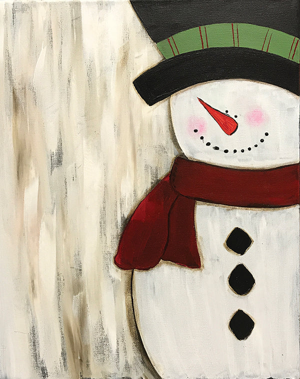 Painting and Pints: &quot;Vintage Snowman&quot; at Loveland Aleworks