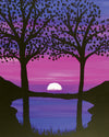 Painting and Pints: &quot;Magical Moonrise&quot; at Loveland Aleworks