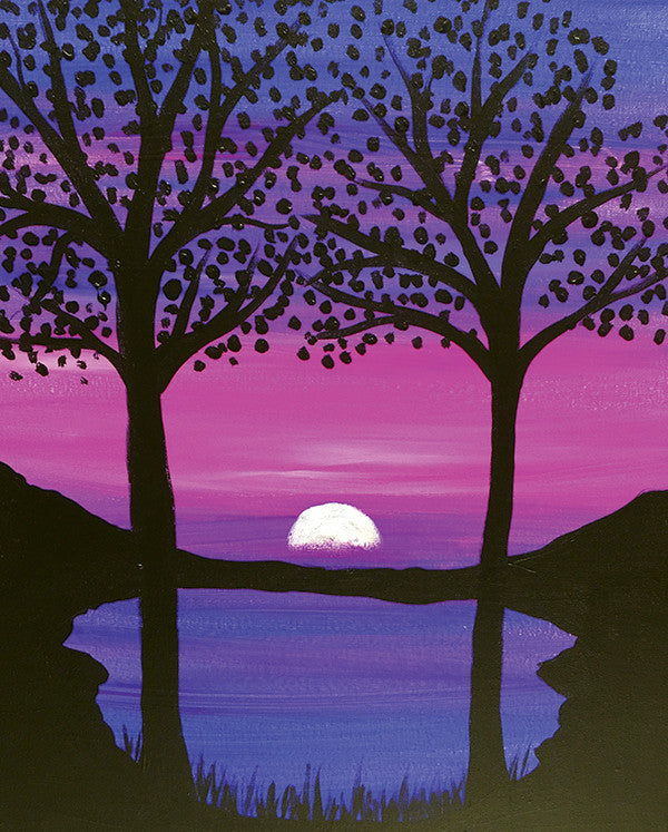 Painting and Pints: &quot;Magical Moonrise&quot; at Loveland Aleworks