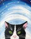 Snowflake Kitty Paint-at-Home Kit