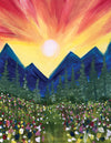 Painting and Pints: &quot;Mountain Rise&quot; at Mighty River Brewing