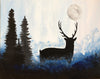 Painting and Pints: &quot;Moonlit Buck&quot; at Verboten Brewing