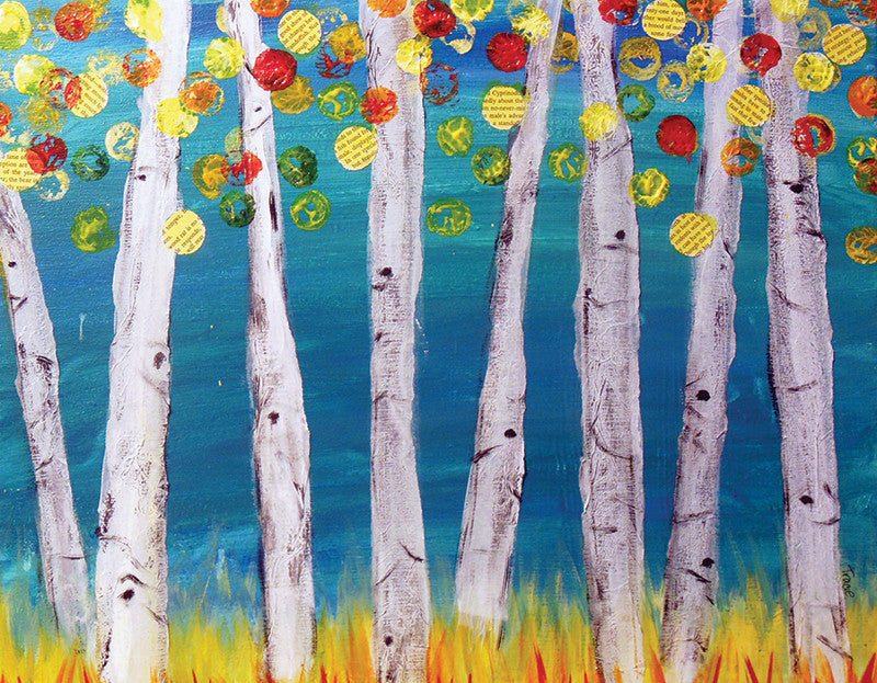 Mixed Media Aspen