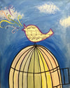 Mixed Media: Free Bird