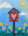 Mixed Media Birdhouse