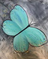 Blue Butterfly Fly