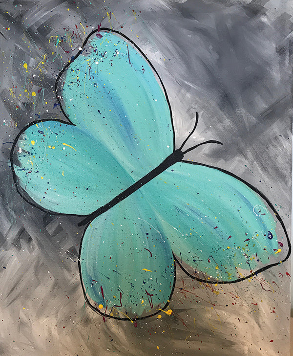 Blue Butterfly Fly