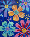 Colorful Daisies