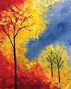 Painting and Pints: &quot;Trees Changing&quot; at Big Thompson Brewery