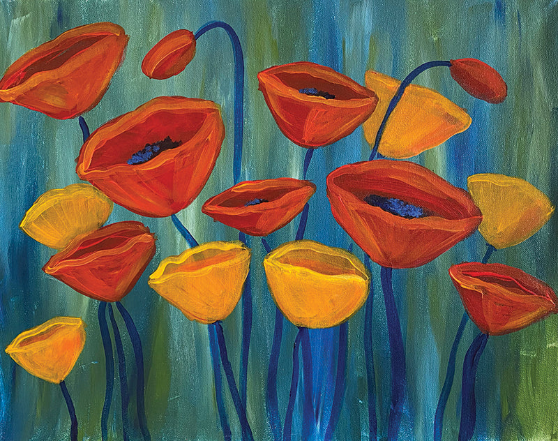 Bright Poppies