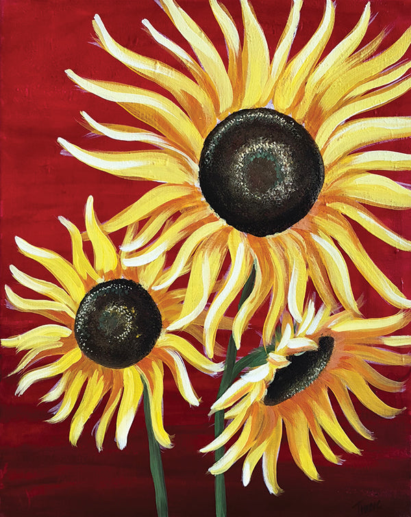 Traveling Studio: &quot;Sunflowers&quot; at The Tavern in Greeley