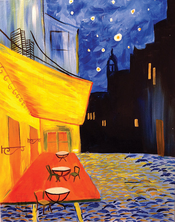 Traveling Studio: &quot;Van Gogh Cafe&quot; at The Tavern in Greeley