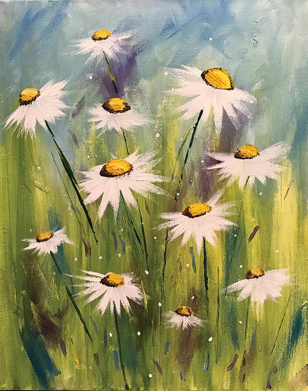June 21 Private Party: White Daisies