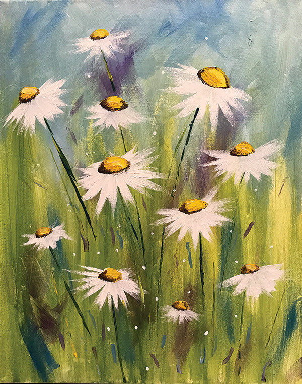 Traveling Studio: &quot;White Daisies&quot; at The Tavern in Greeley