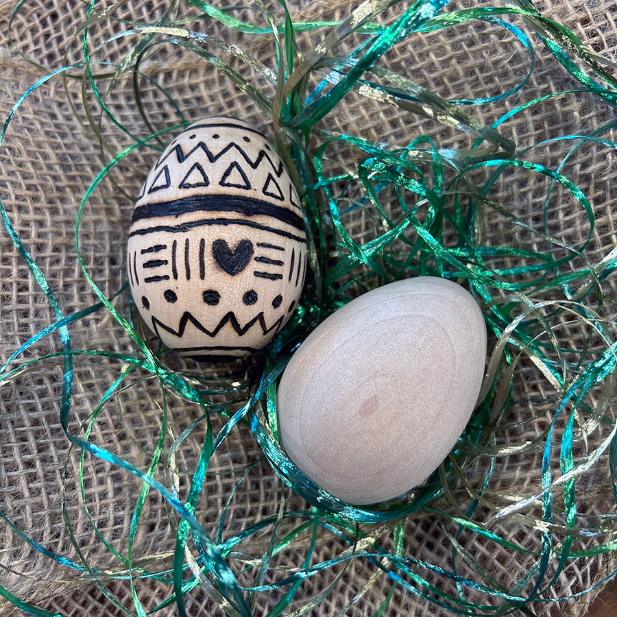 Wooden Easter Eggs